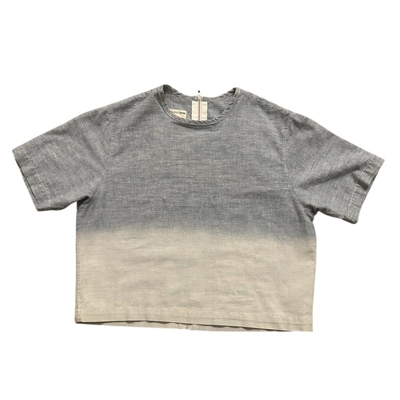 rag & bone Jean Grimsby Ombré Crop Top Size S - Picture 3 of 10